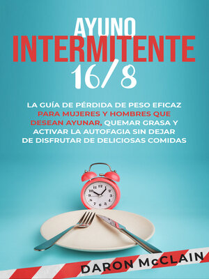 cover image of Ayuno intermitente 16/8